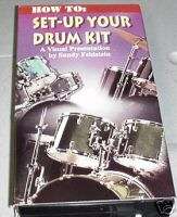 How To Set up Your Drum Kit Visual Presentation VHS  