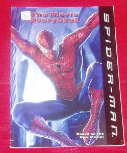 Spider Man The Movie full color photo book soft cover * * *  
