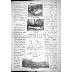  Scientific American 1904 Henry Lifeboat Capsized Motor Boat 