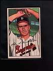 1952 Bowman 244 Lew Burdette PSA 7 Boston Braves  