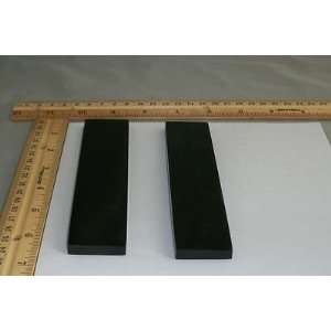  Buffalo Horn Scale Black 6 x 1.1/4 x 1/4 per pair razor 