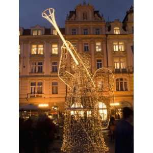 Christmas Market Decorations at Staromestske, Stare Mesto Photographic 