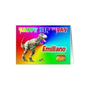  Emiliano, T rex Birthday Card Eater Card Health 