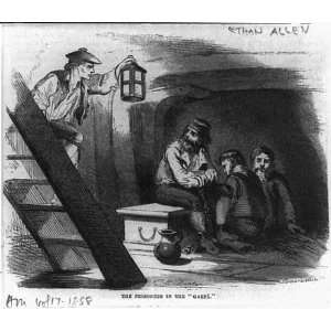 The Prisoners in the GASPE,1858,Ethan Allen,1738 1789 