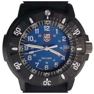  Navy Seal II Dive Watch, Blue Dial, Logo Nylon Strap 