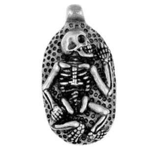  Safe Pewter Dancing Skeleton Charm Jewelry