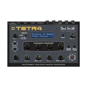   Tetra Multitimbral Four Voice Analog Synthesizer Musical Instruments