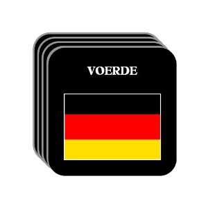  Germany   VOERDE Set of 4 Mini Mousepad Coasters 