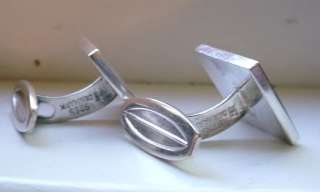 Fine Modern Design Hans Hansen Sterling Cufflinks Old  