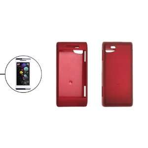   Red Plastic Protective Case Cover for Sony Ericson U10 Electronics