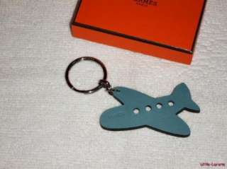 AUTHENTIC New Hermes Key Chain Ring AEROPLANE  