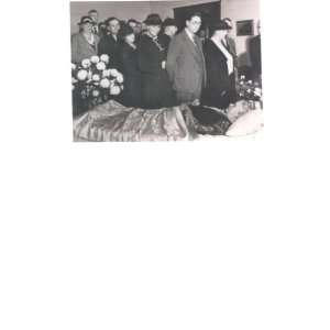 MADAME ERNESTINE SCHUMANN HEINK, Black and white Photo of the Departed 