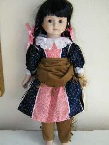 Vintage 1988 Gorham Doll Fondest Memories Pocahontas Ten Little 