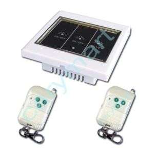 Gang Remote Control LCD Touch Wall Light Switch  