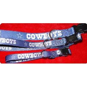  LARGE COLLAR   Dallas Cowboys   NFL Dog Collars Kitchen 