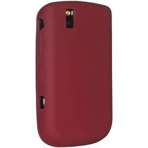  Amzer Silicone Skin Jelly Case   Maroon Cell Phones 