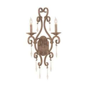   3076ES Palladium Multi Bulb Wall Sconce   Escalante