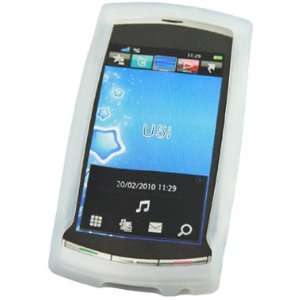   Silicone Skin Case For Sony Ericsson Vivaz Cell Phones & Accessories