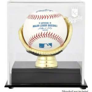  Kansas City Royals Gold Glove Single Baseball Logo Display 
