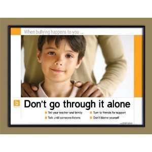  Bullying Prevention Framed Educational Eight Poster Series 