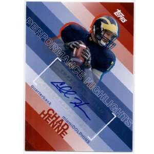  2008 Topps Performance Highlights Autographs #THA CH Chad 