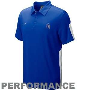  Nike Duke Blue Devils Duke Blue Sphere Performance Polo (X 