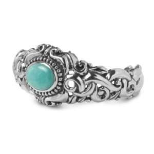   Sterling Silver Peruvian ite Cuff Bracelet   Large Jewelry