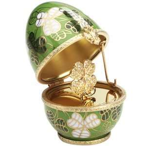  Faberge Surprise Clover Egg