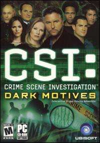   Scene Investigation Dark Motives PC DVD solve TV murder mystery game