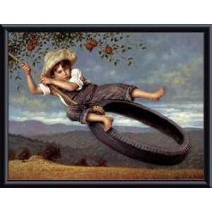   Flying Free   Artist Jim Daly  Poster Size 13 X 17