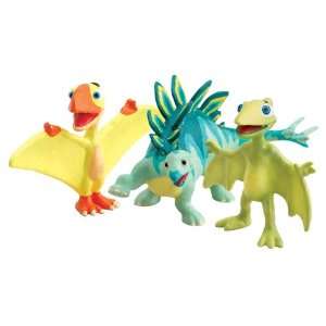  Dinosaur Train Tiny Petey and Morris Figure 3 Pack Toys 