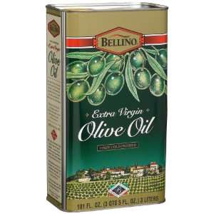 Bellino Extra Virgin Olive Oil, 101 Ounce Can  Grocery 