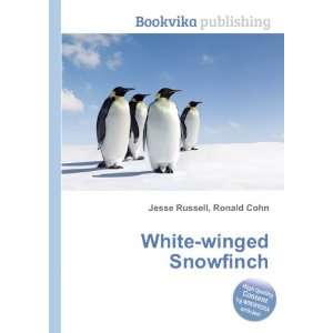 White winged Snowfinch Ronald Cohn Jesse Russell  Books