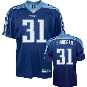  Cortland Finnegan Jersey Reebok Authentic Navy #31 