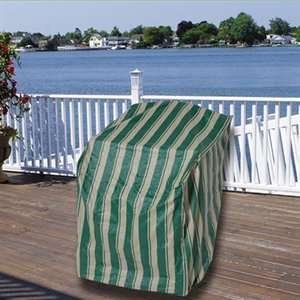   97813 Striped Vinyl Four Stack Chair Patio Cover