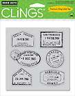 HERO ARTS RUBBER STAMPS CLING 6 TAKE A TRIP STAMP SET
