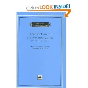  Library) (Latin Edition) (9780674017436) Biondo Flavio Books