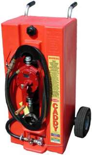   Automotive 240 EV 28 Gallon Evacuation Gas Gasoline Caddy + 2 Way Pump