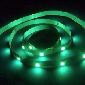  LED Flexible Light Strip Green 150x 5050 Tri Chip SMD and 