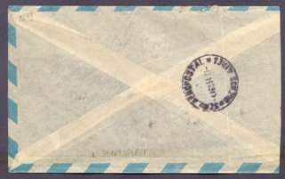 Argentina To UK Airmail Cover 1934 w 3 Colours Stamps  
