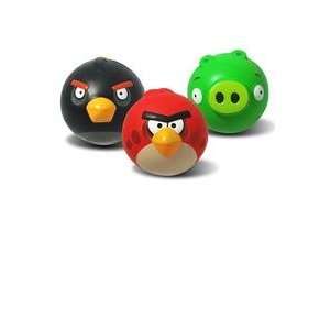 Angry Birds 4 Inch Sculpted Foam Ball   Assorted item, Colors may Vary 