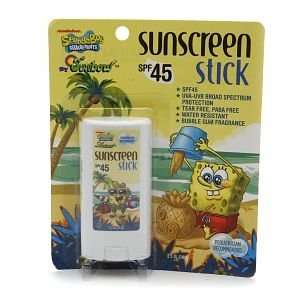  Sunbow Sunscreen Stick SPF 45, Spongebob Square Pants   0 