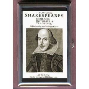  WILLIAM SHAKESPEARE FIRST FOLIO Coin, Mint or Pill Box 
