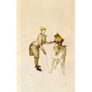   the Circut The Animal Trainer Henri De Toulouse Laut