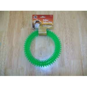  Rubber Spikey Ring for Dogs Chew Toy