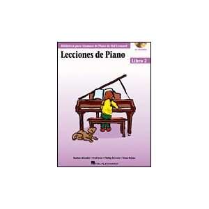 Piano Lessons Book 2   Book/CD Pack   Spanish Edition Softcover with 