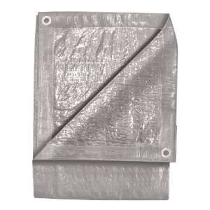    TEKTON 6406 30 Foot by 30 Foot Silver Tarp