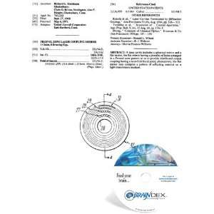  NEW Patent CD for FRESNEL ZONE LASER COUPLING MIRROR 