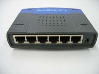 Linksys EZXS55W 5 Port 10/100 Workgroup Switch  