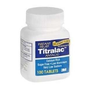  Titralac Antacid Tablets 6x100